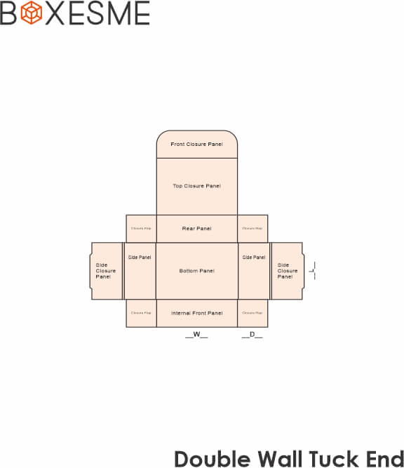 custom-double-wall-tuck end boxes